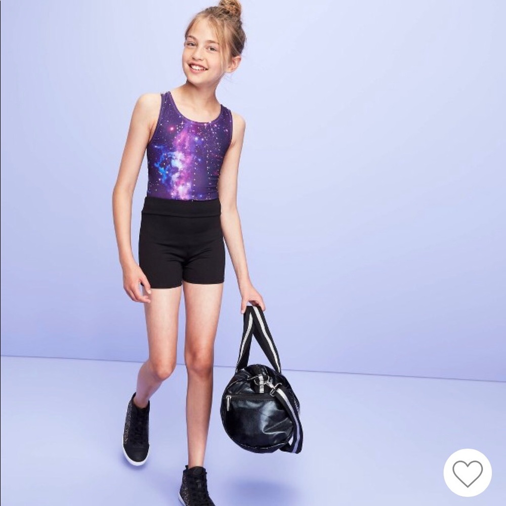 More Than Magic Black Girls’ Gymnastics Shorts